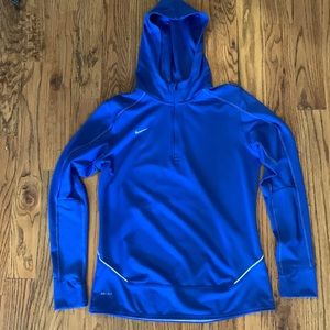Nike Royal Blue Quarter-zip Pullover